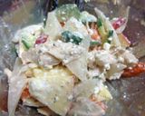 鶏と野菜のシーザー風味サラダ作り方10写真