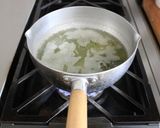 ☆超簡単！貝ダシダの茎わかめスープ☆作り方4写真