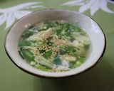 ☆超簡単！貝ダシダの茎わかめスープ☆作り方6写真