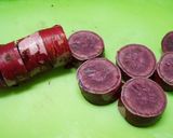 紫芋のはちみつレモン煮作り方1写真