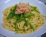**さっぱりでしっかり味のたらこスパ**作り方5写真