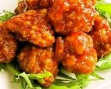 肉だんごnoケチャ炒め～中華風作り方9写真