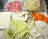 辛うま~な鍋♪赤だしみその柚子胡椒仕立て作り方1写真