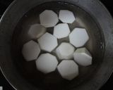 里芋のそぼろ煮ころがし作り方3写真
