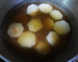 里芋のそぼろ煮ころがし作り方7写真