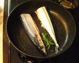 生さんまのローズマリー焼き作り方3写真
