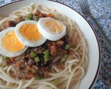 味噌味最高！みーそソーススパゲッティ　作り方8写真