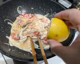 秋鮭のクリーミーパスタ作り方4写真