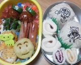 おにぎり弁当☆アンパンマン＆しまじろう作り方1写真