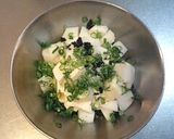 蕪とワカメの☆豆腐和え作り方1写真