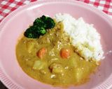 やさしい味　ミルク　カレー作り方4写真