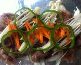 うす切り牛のホイル焼作り方3写真