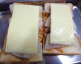大根とカニカマのトースト　和ケチャ風味作り方4写真
