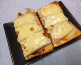 大根とカニカマのトースト　和ケチャ風味作り方5写真