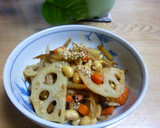 蓮根＆牛蒡の甘辛きんぴら作り方8写真
