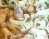 カリフラワーと鶏肉の煮物作り方4写真