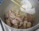 鶏肉とカブのクリームシチュー味噌風味♪作り方8写真