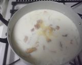 鶏肉とカブのクリームシチュー味噌風味♪作り方10写真