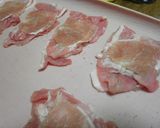 豚こまでサルティンボッカ作り方3写真
