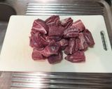 ワインの定番：牛ホホ肉のシチュー作り方1写真