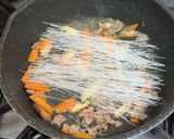牛肉とネギのチャプチェ作り方4写真