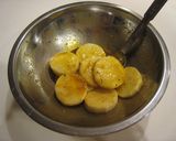 長芋のカレー風味揚げ。作り方2写真