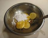 長芋のカレー風味揚げ。作り方3写真