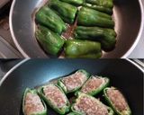 簡単☆コンソメスープでピーマンの肉詰め作り方6写真