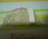 ＊簡単＊ハムとポテトのクリームチーズ巻き作り方3写真