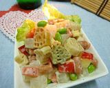 パスタと野菜のコロコロサラダ シーザー風作り方9写真