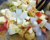 パスタと野菜のコロコロサラダ シーザー風作り方7写真