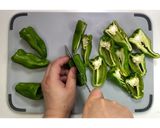 ピーマンのチーズグラタン★動画あり★作り方1写真