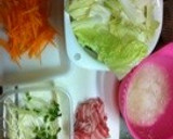 白菜と豚肉のみぞれ和え(^^)作り方1写真