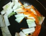 白菜と豚肉のみぞれ和え(^^)作り方2写真