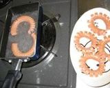 ひまわりウィンナー☆作り方1写真