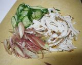 ミョウガの和え物作り方2写真