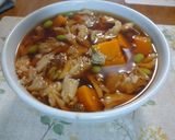 レンジで時短にも！南瓜の煮物or肉じゃが作り方64写真