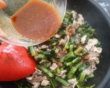 大根の葉と豚バラ肉の味噌炒め作り方7写真