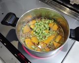 カボチャと枝豆のそぼろあん作り方3写真
