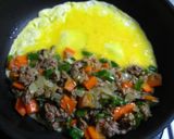 野菜もたくさん、うちのオムレツ♪作り方6写真