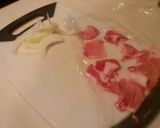 お蕎麦屋さんの和風カレー丼作り方1写真