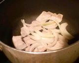 お蕎麦屋さんの和風カレー丼作り方2写真