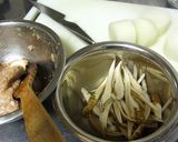 団子と豆腐の根菜鍋作り方2写真