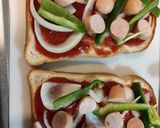 食パンで作るピザ作り方9写真