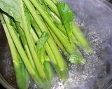 【農家のレシピ】小松菜のからし和え作り方1写真