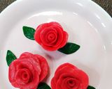 手作りマジパンで薔薇作り♪作り方7写真