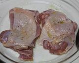バジルソース de 香草パン粉焼き作り方1写真