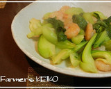 【農家のレシピ】青梗菜と小エビの炒め物作り方6写真
