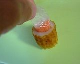 お弁当に✿ちくわ×かにかまのお花作り方6写真