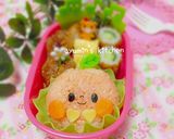 簡単♡りんごちゃん弁当♡キャラ弁作り方3写真